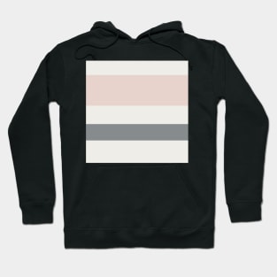 An uncommon unity of Alabaster, Grey, Gray (X11 Gray) and Light Grey stripes. Hoodie